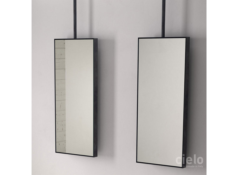 Ceramica Cielo Argo Arsp130 Mirror, Ceiling Mounted Bathroom Mirror Argo