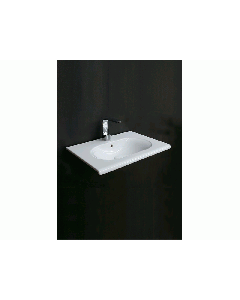 Ceramica Cielo Fluid FLLS100 wall-hung washbasin