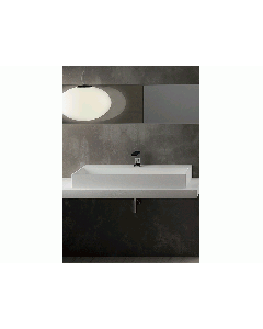 Ceramica Cielo Smile SMLAA100 wall-hung or countertop washbasin