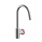 Single-hole kitchen sink mixer Fantini AW/PIPE T553F | Edilceram Design