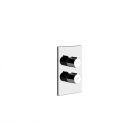 Gessi Emporio Via Manzoni 38269+38792 wall-mounted thermostatic shower mixer | Edilceramdesign