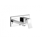 Gessi Rettangolo K 53089+44697 wall-mounted basin mixer | Edilceramdesign