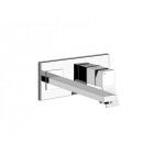 Gessi Rettangolo K 53090+44697 wall-mounted basin mixer | Edilceramdesign