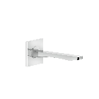 Gessi Rilievo 59100 wall-mounted spout for washbasin | Edilceramdesign