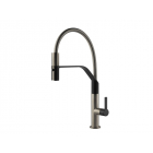 Gessi Mesh 60005 overhead single lever sink mixer with hand shower | Edilceramdesign