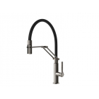 Gessi Officine 60055 overhead single lever sink mixer with hand shower | Edilceramdesign