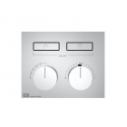 Gessi Hi-Fi Compact 63001 + 63004 wall-mounted shower tesmostatic mixer | Edilceramdesign