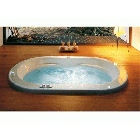 Jacuzzi Opalia 9F43856A recessed floor whirlpool tub | Edilceramdesign