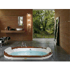 Jacuzzi Opalia Wood 9F43588A recessed floor whirlpool tub | Edilceramdesign