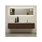 Antonio Lupi Panta Rei PIM10108 wall-mounted bathroom/living room cabinet | Edilceramdesign
