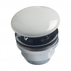 Universal up and down basin drain with ceramic stopper Artceram ACA036 | Edilceramdesign