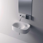 Agape Nivis ACER0763M0Z wall-mounted washbasin in Crstalplant | Edilceramdesign