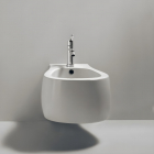 Agape Pear ACER0895BRZ wall-mounted ceramic bidet | Edilceram Design