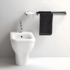 Agape Memory ACER0898BZ white ceramic floor standing bidet | Edilceram Design