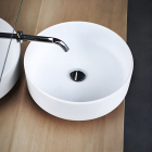 Agape Bjhon 1 ACER1083 countertop washbasin in Cristalplant | Edilceram Design