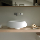 Agape Bjhon 2 ACER1084 countertop washbasin in Cristalplant | Edilceram Design