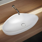 Agape Drop ACER1098Z countertop washbasin in Cristalplant | Edilceram Design