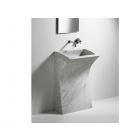Agape Lito 3 ACER0733 Carrara marble freestanding washbasin | Edilceramdesign