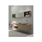 Agape Spoon ACER0700IZ countertop washbasin in Cristalplant | Edilceramdesign