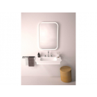 Agape Novecento XL ACER10700R wall-hung washbasin in Ceramillux | Edilceramdesign
