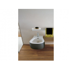 Agape Pear ACER0895BRZ wall-mounted ceramic bidet | Edilceramdesign