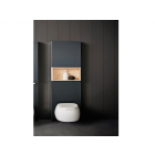 Agape Pear 2 ACER0897WZ wall-hung toilet with bowl cover | Edilceramdesign