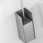 Agape Mach 2 AMC20941SP wall-mounted toilet brush holder | Edilceram Design