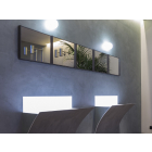 Antonio Lupi Bespoke BSK100 polished wire wall mirror with frame | Edilceramdesign