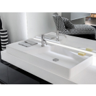 Antonio Lupi Simplo SIMPLO108 countertop washbasin in Flumood | Edilceramdesign