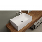 Antonio Lupi STRATOS2 rectangular countertop\ wall-mounted washbasin in Flumood | Edilceramdesign