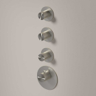 Wall-mounted Thermostatic Shower Mixer High Flow + Recessed Part Hotbath Archie ARHR3+MHF003 | Edilceramdesign