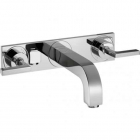 Axor Citterio 39148000+10303180 Wall-mounted basin mixer + concealed part | Edilceramdesign