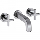 Axor Citterio 39313000+10303180 Wall-mounted basin mixer + concealed part | Edilceramdesign