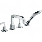 Axor Citterio 39446000+15480180 Above-top bathtub mixer and hand shower + built-in part | Edilceramdesign