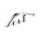 Axor Citterio E 36410000+15483180 Above-top bathtub mixer and hand shower + built-in part | Edilceramdesign