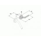 Boffi Garden REGN02E + RIGN01 wall-mounted sink mixer | Edilceramdesign