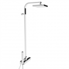 Single Handle Shower Set Stella Bamboo Panel 3283420306 | Edilceramdesign