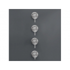 CEA Milo360 MIL63 thermostatic shower mixer with 3 faucets | Edilceramdesign