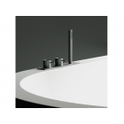 CEA Milo360 MIL87 bathtub rim mixer with hand shower | Edilceramdesign