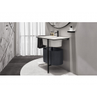 Ceramica Cielo KYROS bathroom cabinet with ceramic sink | Edilceramdesign