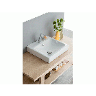 Ceramica Cielo Smile SMLA48 wall-hung, countertop or semi-recessed washbasin | Edilceramdesign