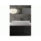 Ceramica Cielo Smile SMLAA100 wall-hung or countertop washbasin | Edilceramdesign