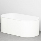 Lacquered frame and shell for Cibele bathtub Ceramica Cielo CIBATC | Edilceramdesign