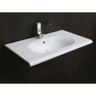 Ceramica Cielo Fluid FLLS80 wall-hung washbasin | Edilceramdesign