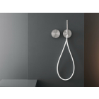 Cea Design Circle CIR 04 two-handle wall-mounted mixer with hand shower | Edilceramdesign