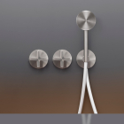 Cea Design Cross CRX 20H wall-mounted thermostatic bathtub/shower mixer | Edilceram Design