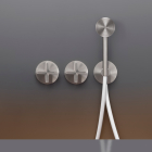 Cea Design Cross CRX 20Y wall-mounted thermostatic bathtub/shower mixer | Edilceram Design