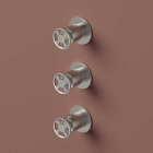 Wall-mounted Shower Mixer + Recessed Part Hotbath Cobber Work CW7066+HBCB7066 | Edilceramdesign