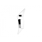 Daniel Diva DV612B external single-lever bathtub mixer with diverter | Edilceramdesign