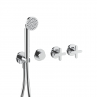 Shower/Tub Set + Recessed Part Fantini Icona Classic R017B+R017A | Edilceramdesign